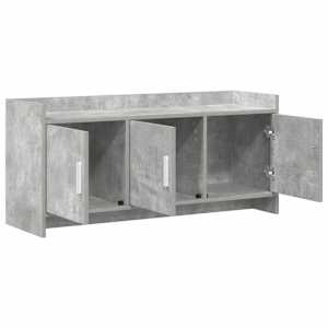 Televizní skříň 102 x 33 x 47 cm Betonově šedá Kompozitní dřevo - obrázek 3