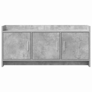 Televizní skříň 102 x 33 x 47 cm Betonově šedá Kompozitní dřevo - obrázek 4