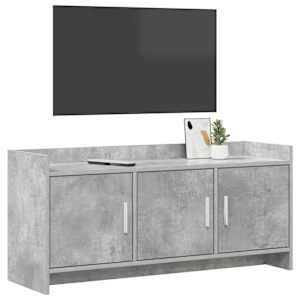 Televizní skříň 102 x 33 x 47 cm Betonově šedá Kompozitní dřevo - obrázek 2