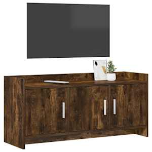 Televizní skříň 102 x 33 x 47 cm Kouřový dub Kompozitní dřevo - obrázek 3
