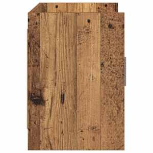 Televizní skříň 102 x 33 x 47 cm Staré dřevo Kompozitní dřevo - obrázek 6