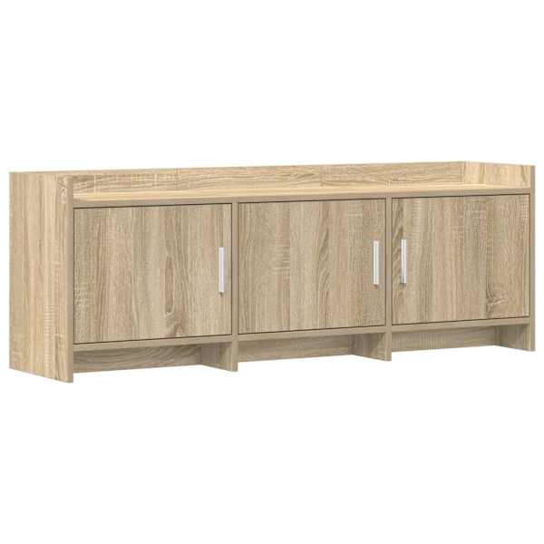 vidaXL Telerikapp 130 x 33 x 47 cm Sonoma tamm Tehispuit