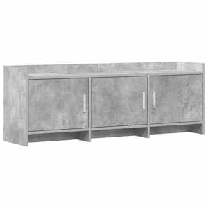 Televizní skříň 130 x 33 x 47 cm Betonově šedá Kompozitní dřevo - obrázek 2