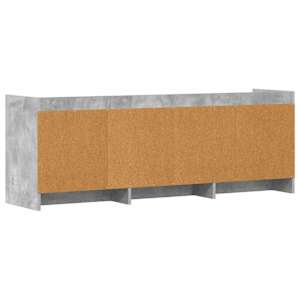 Televizní skříň 130 x 33 x 47 cm Betonově šedá Kompozitní dřevo - obrázek 7