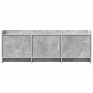 Televizní skříň 130 x 33 x 47 cm Betonově šedá Kompozitní dřevo - obrázek 5