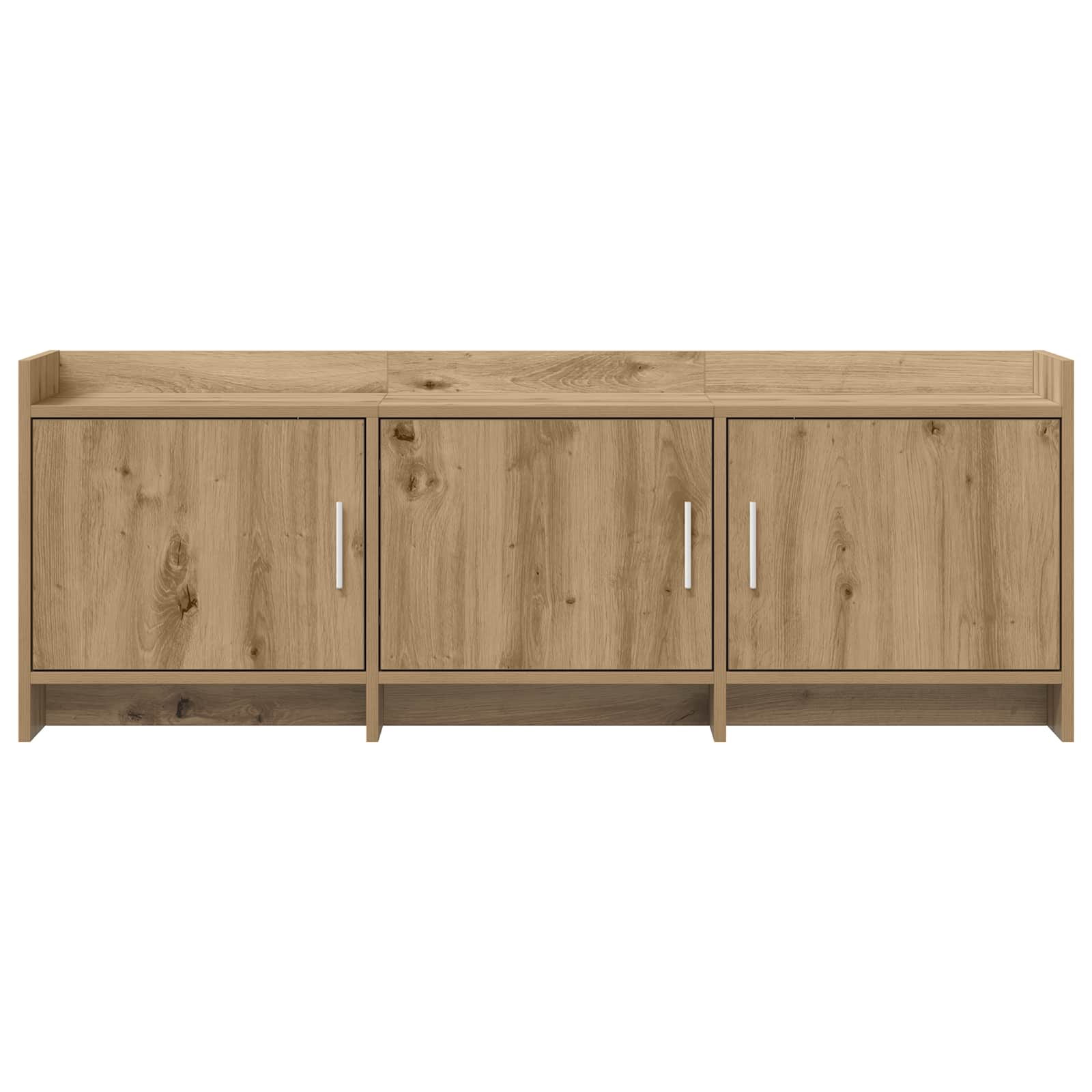 Ντουλάπι TV 130 x 33 x 47 εκ Artisan Δρυς Επεξεργασμένο Ξύλο - Image 4