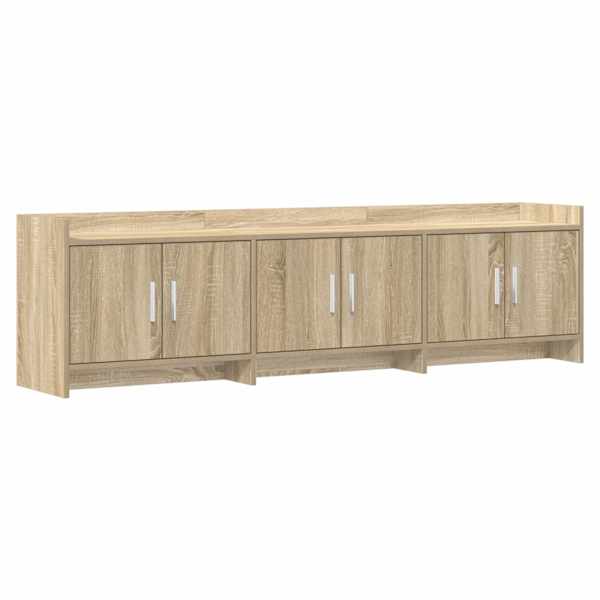 vidaXL Telerikapp 168 x 33 x 47 cm Sonoma tamm Tehispuit