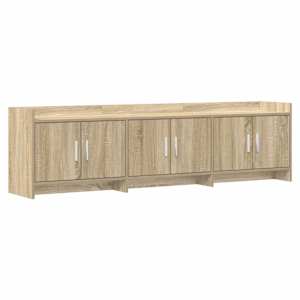 Televizní skříň 168 x 33 x 47 cm Dub sonoma Kompozitní dřevo - obrázek 2