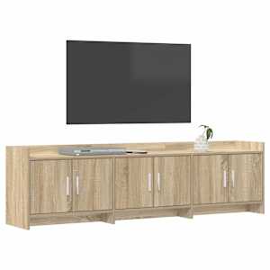 Televizní skříň 168 x 33 x 47 cm Dub sonoma Kompozitní dřevo - obrázek 3