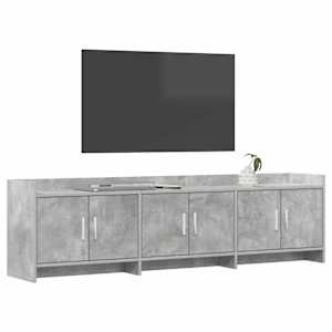 Televizní skříň 168 x 33 x 47 cm Betonově šedá Kompozitní dřevo - obrázek 2