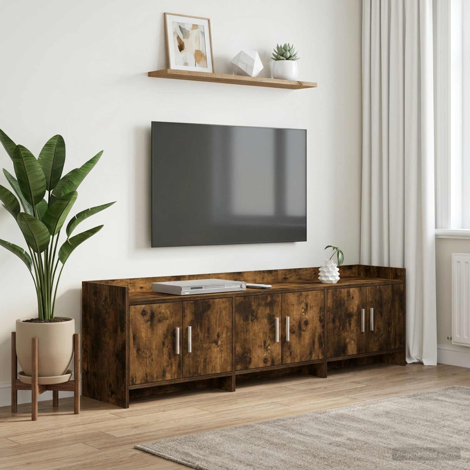 TV-kaappi 168 x 33 x 47 cm Savutammi Tekninen puu
