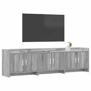 Televizní skříň 168 x 33 x 47 cm Šedý Sonoma Kompozitní dřevo - obrázek 2