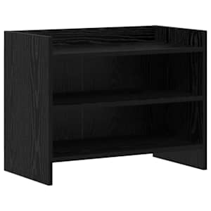TV omarica 60 x 33 x 47 cm Črni hrast Inženirski les
