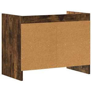 Televizní skříň 60 x 33 x 47 cm Kouřový dub Kompozitní dřevo - obrázek 5