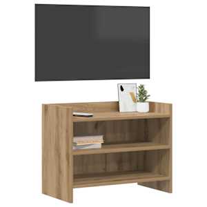 Televizní skříň 60 x 33 x 47 cm Dub artisan Kompozitní dřevo - obrázek 3