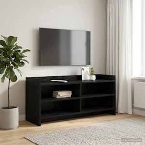 Televizní skříň 100 x 33 x 47 cm Černý dub Kompozitní dřevo - obrázek 1