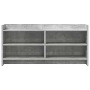 Televizní skříň 100 x 33 x 47 cm Betonově šedá Kompozitní dřevo - obrázek 4