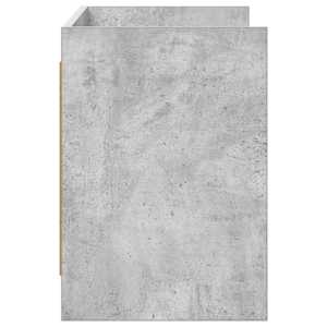 Televizní skříň 100 x 33 x 47 cm Betonově šedá Kompozitní dřevo - obrázek 5