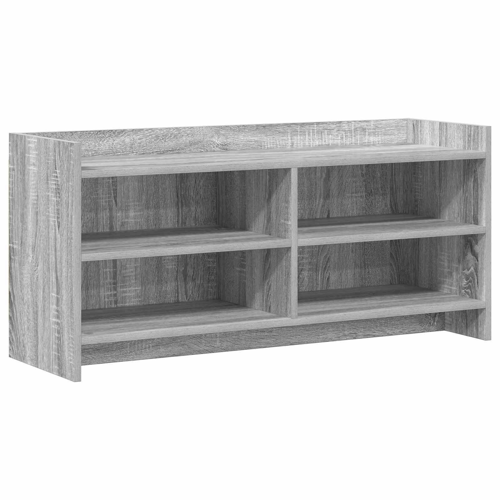 vidaXL Cabinet TV 100 x 33 x 47 cm Sonoma gri Lemn prelucrat