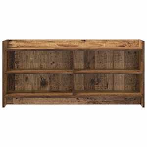 Televizní skříň 100 x 33 x 47 cm Staré dřevo Kompozitní dřevo - obrázek 4