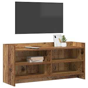 Televizní skříň 100 x 33 x 47 cm Staré dřevo Kompozitní dřevo - obrázek 3
