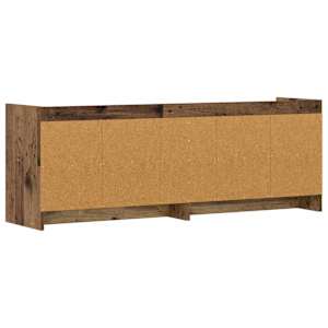 Televizní skříň 135 x 33 x 47 cm Staré dřevo Kompozitní dřevo - obrázek 5