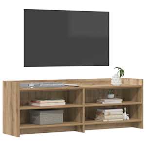 Televizní skříň 135 x 33 x 47 cm Dub artisan Kompozitní dřevo - obrázek 3