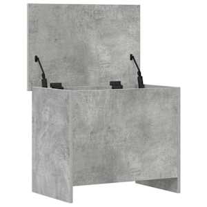 Úložná truhla Betonově šedá 60 x 40 x 50 cm Kompozitní dřevo - obrázek 3