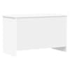 vidaXL Hoiukarp ladustamisega Valge 80 x 40 x 50 cm Tehispuit