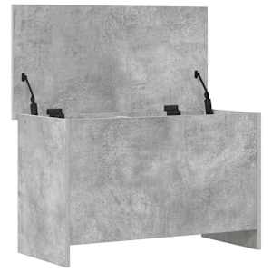 Úložná truhla Betonově šedá 80 x 40 x 50 cm Kompozitní dřevo - obrázek 3