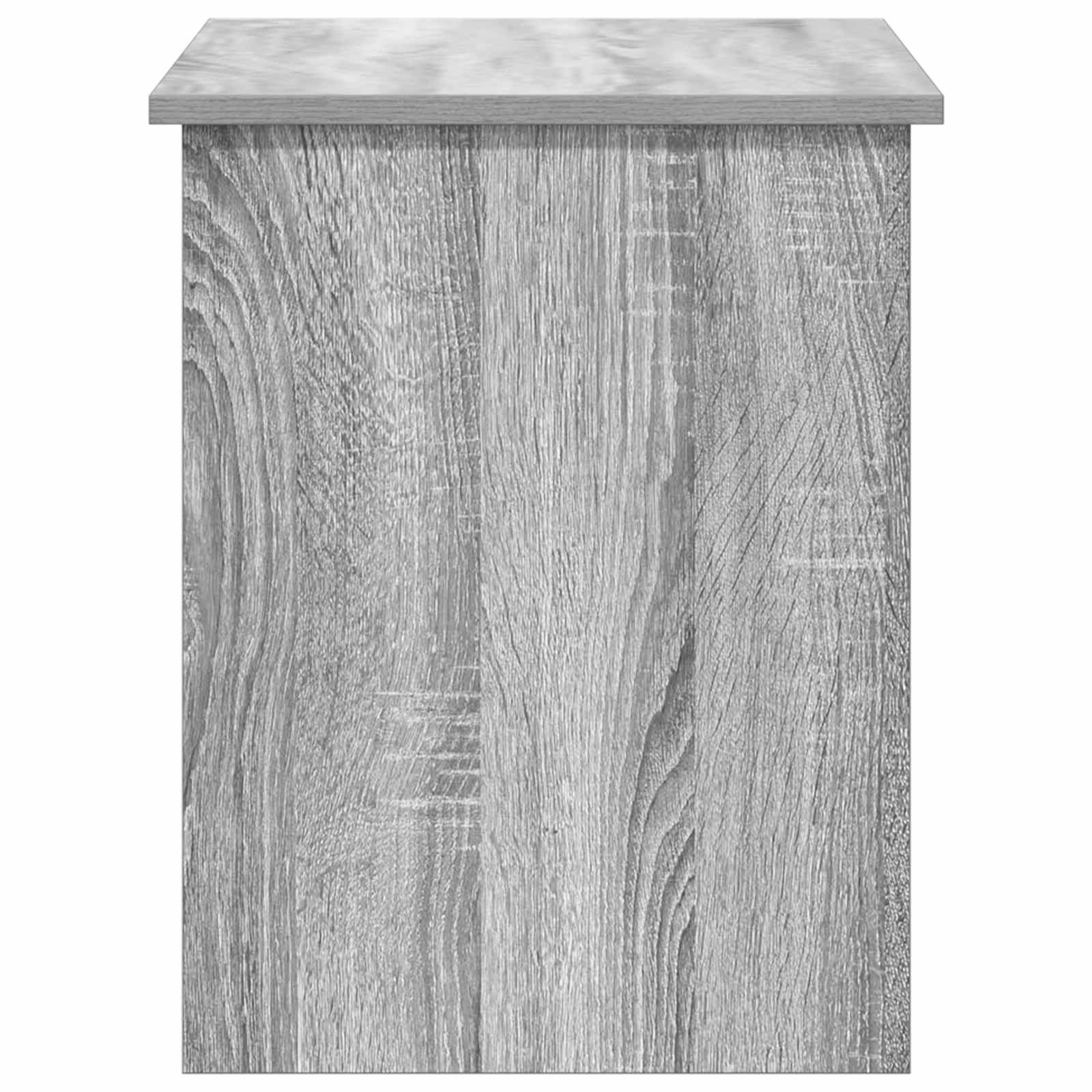 Säilytysarkku Harmaa Sonoma 80 x 40 x 50 cm Tekninen puu - Image 5