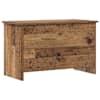vidaXL Hoiukarp ladustamisega Vana puit 80 x 40 x 50 cm Tehispuit