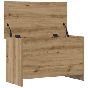 Úložná truhla Dub artisan 80 x 40 x 50 cm Kompozitní dřevo - obrázek 3