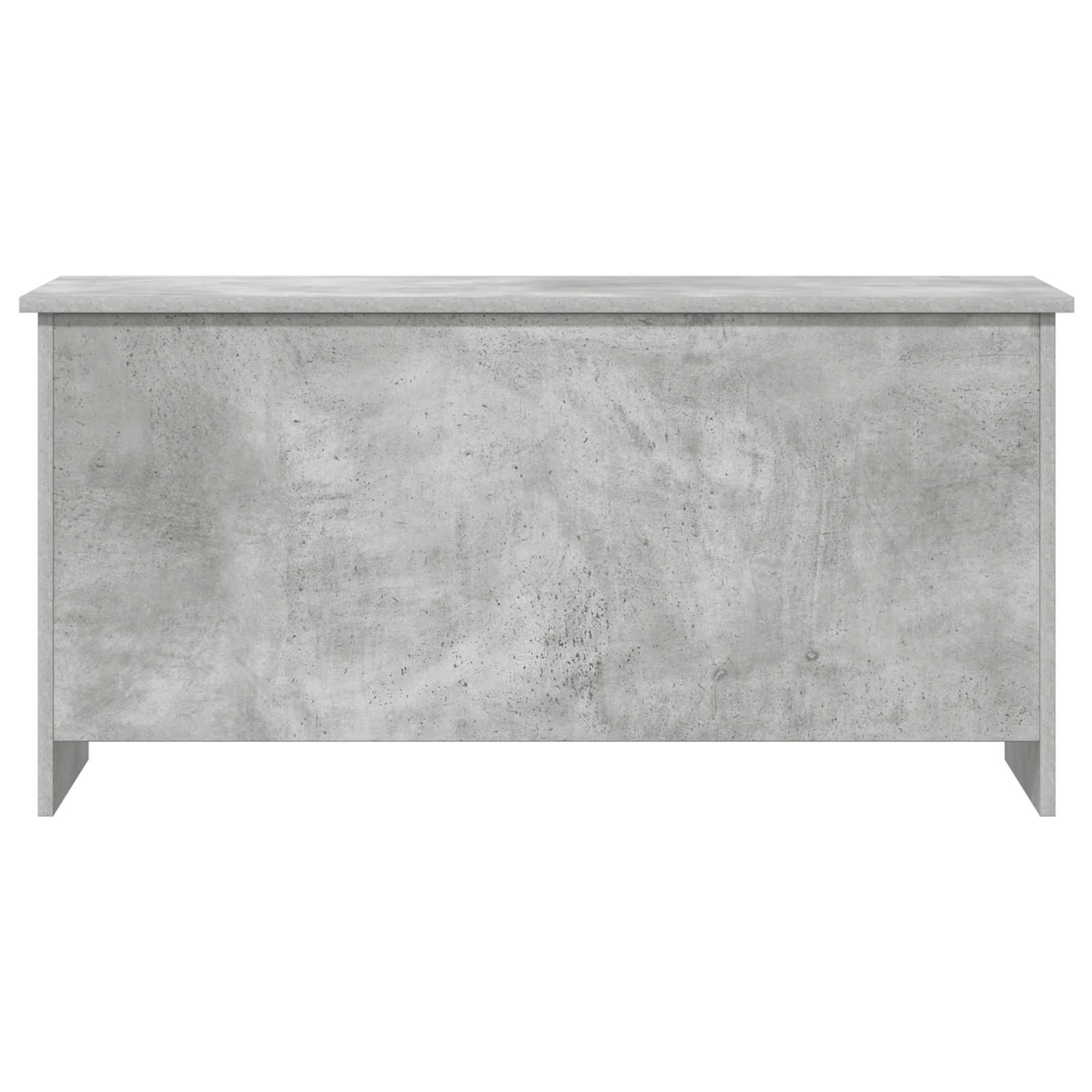 Säilytysarkku Betoninharmaa 100 x 40 x 50 cm Tekninen puu - Image 4