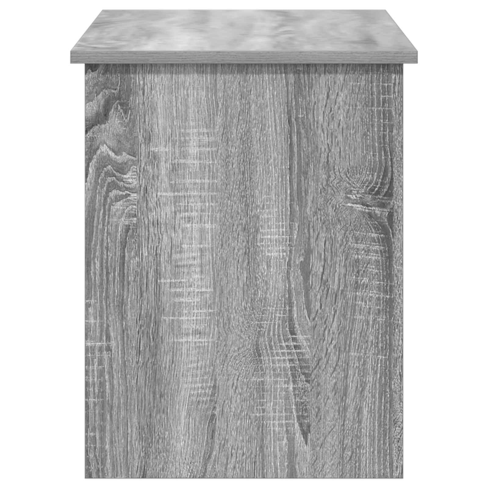 Säilytysarkku Harmaa Sonoma 100 x 40 x 50 cm Tekninen puu - Image 5