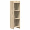 vidaXL Raamatukapp Sonoma tamm 30 x 30 x 111 cm Tehispuit
