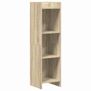 vidaXL Raamatukapp Sonoma tamm 30 x 30 x 111 cm Tehispuit
