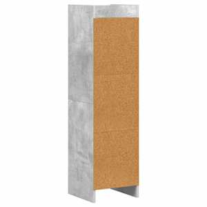 knihovna Betonově šedá 30 x 30 x 111 cm Kompozitní dřevo - obrázek 6