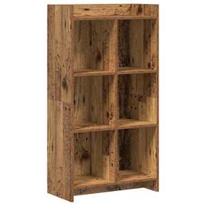 vidaXL Raamatukapp Vana puit 59 x 30 x 111 cm Tehispuit