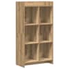 vidaXL Raamatukapp 6 tasandit 59 x 30 x 111 cm Tehispuit Artisan tamm