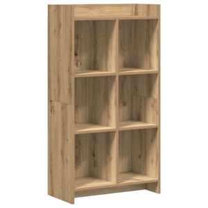 vidaXL Raamatukapp 6 tasandit 59 x 30 x 111 cm Tehispuit Artisan tamm