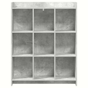 knihovna Betonově šedá 87,5 x 30 x 111 cm Kompozitní dřevo - obrázek 4