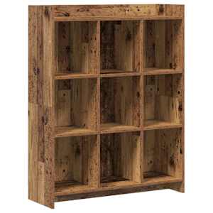 vidaXL Raamatukapp Vana puit 87,5 x 30 x 111 cm Tehispuit