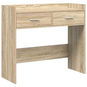 Konzolový stolek Dub sonoma 90 x 35 x 80 cm Kompozitní dřevo - obrázek 1