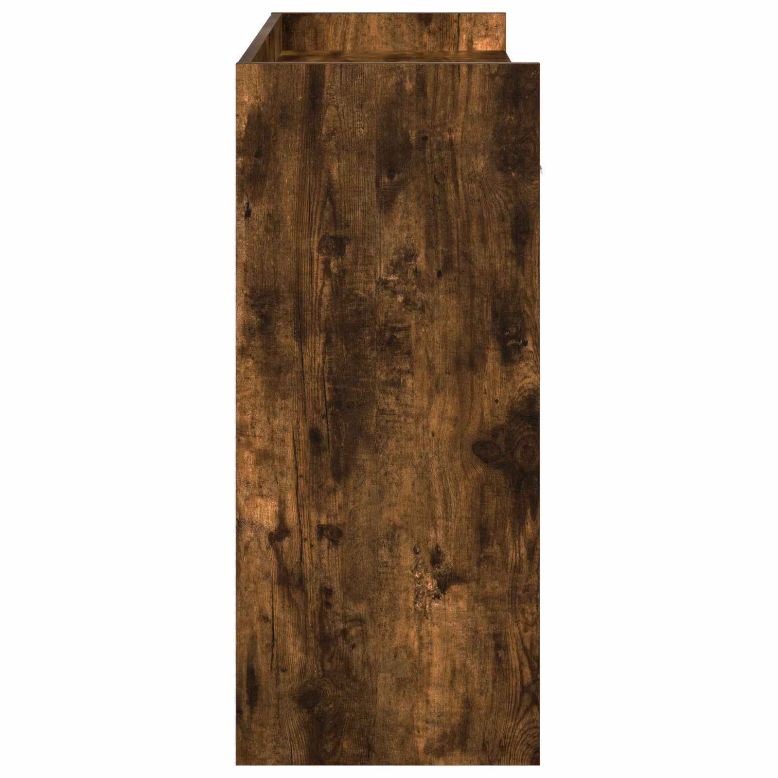 Konzolna miza Dimljen hrast 90 x 35 x 80 cm Inženirski les - slika 5