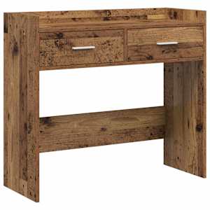 vidaXL Konsoollaud Vana puit 90 x 35 x 80 cm Tehispuit