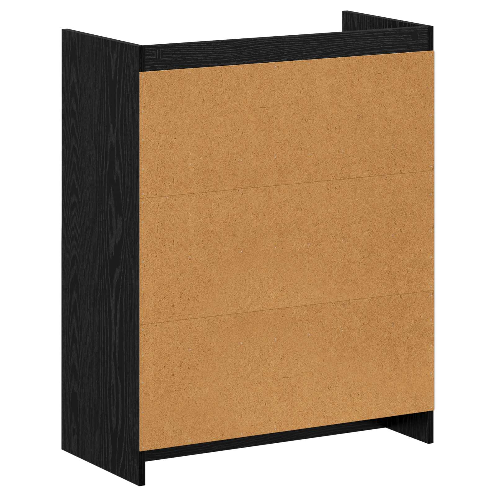 Schoenenkast Zwart eiken 73,5 x 36 x 92 cm Bewerkt hout image 6