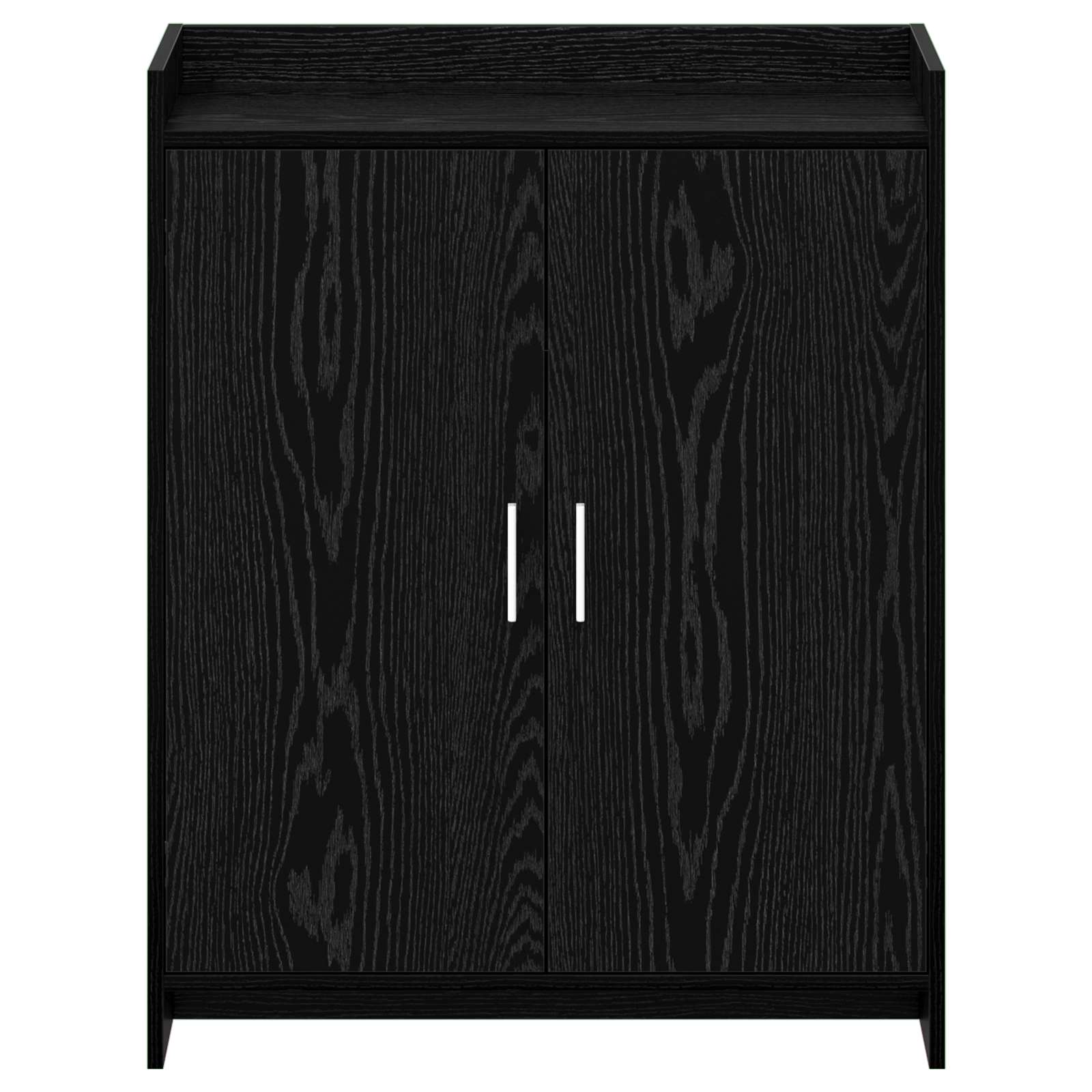 Schoenenkast Zwart eiken 73,5 x 36 x 92 cm Bewerkt hout image 4