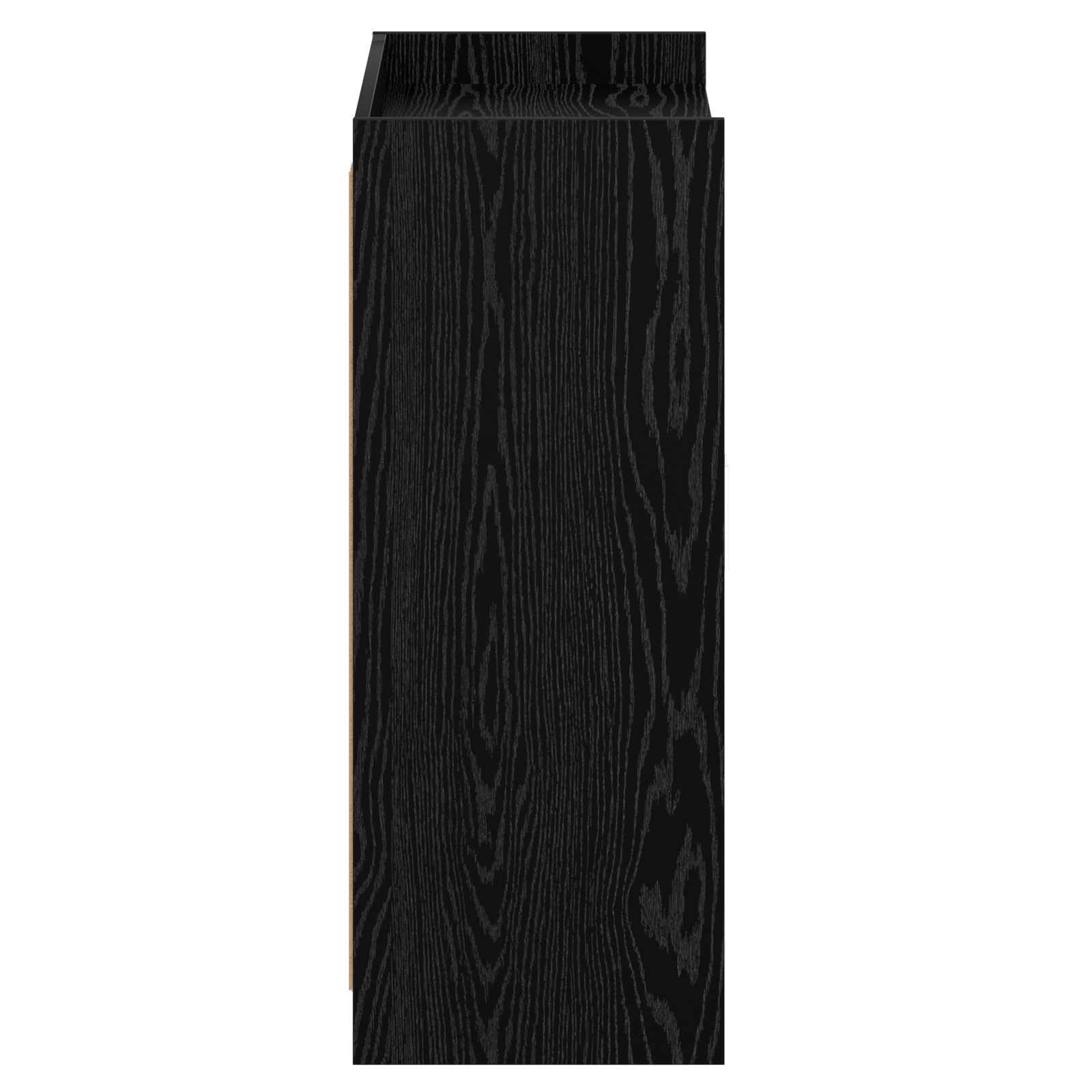 Schoenenkast Zwart eiken 73,5 x 36 x 92 cm Bewerkt hout image 5