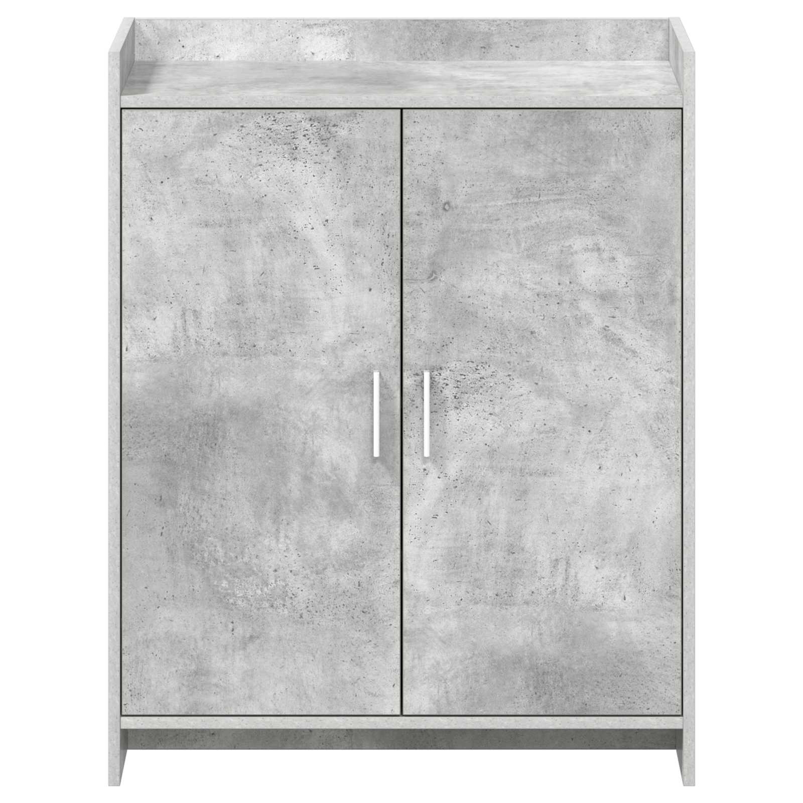 Schoenenkast Betongrijs 73,5 x 36 x 92 cm Bewerkt hout image 4